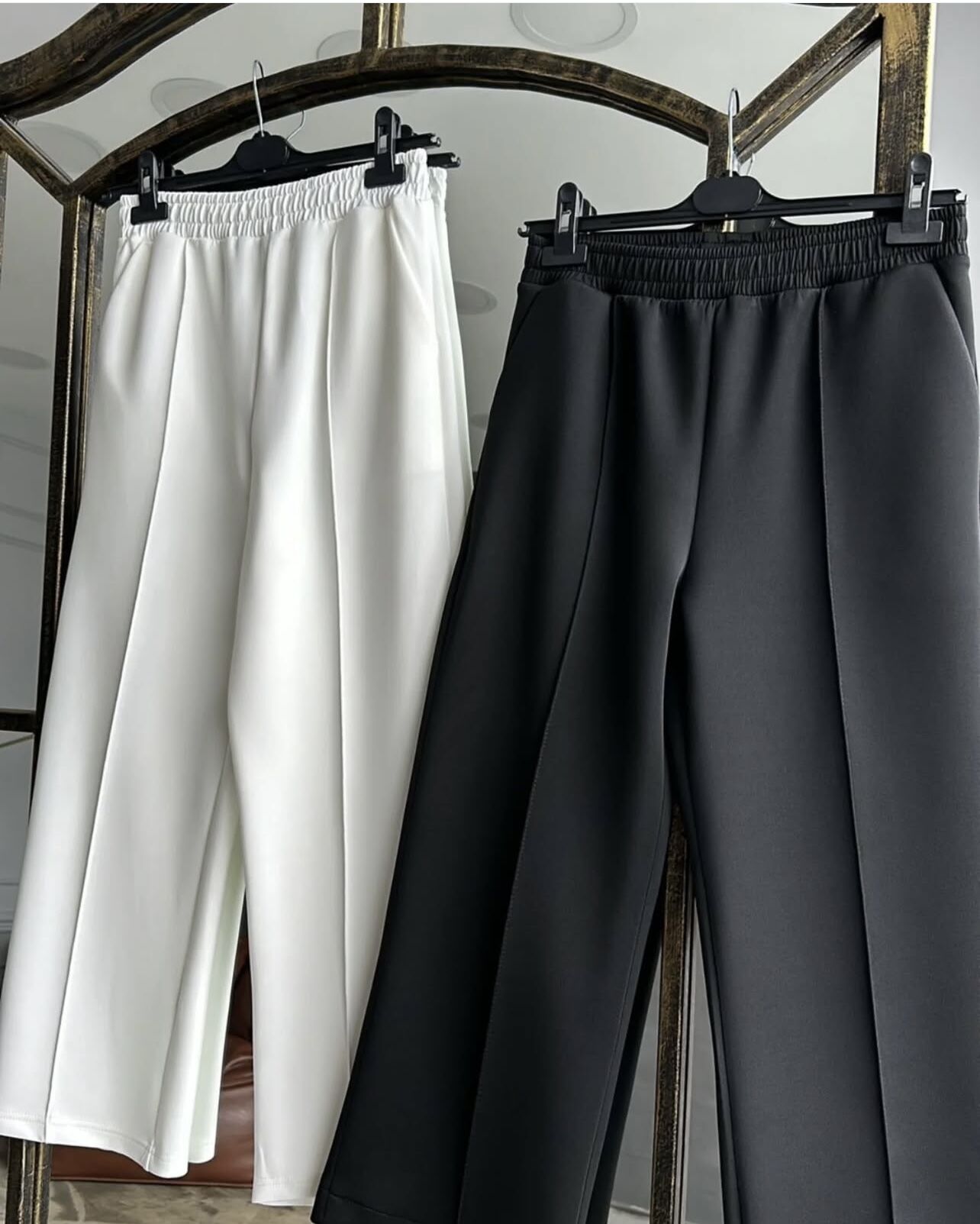 Bilek boy çimalı scuba pantolon